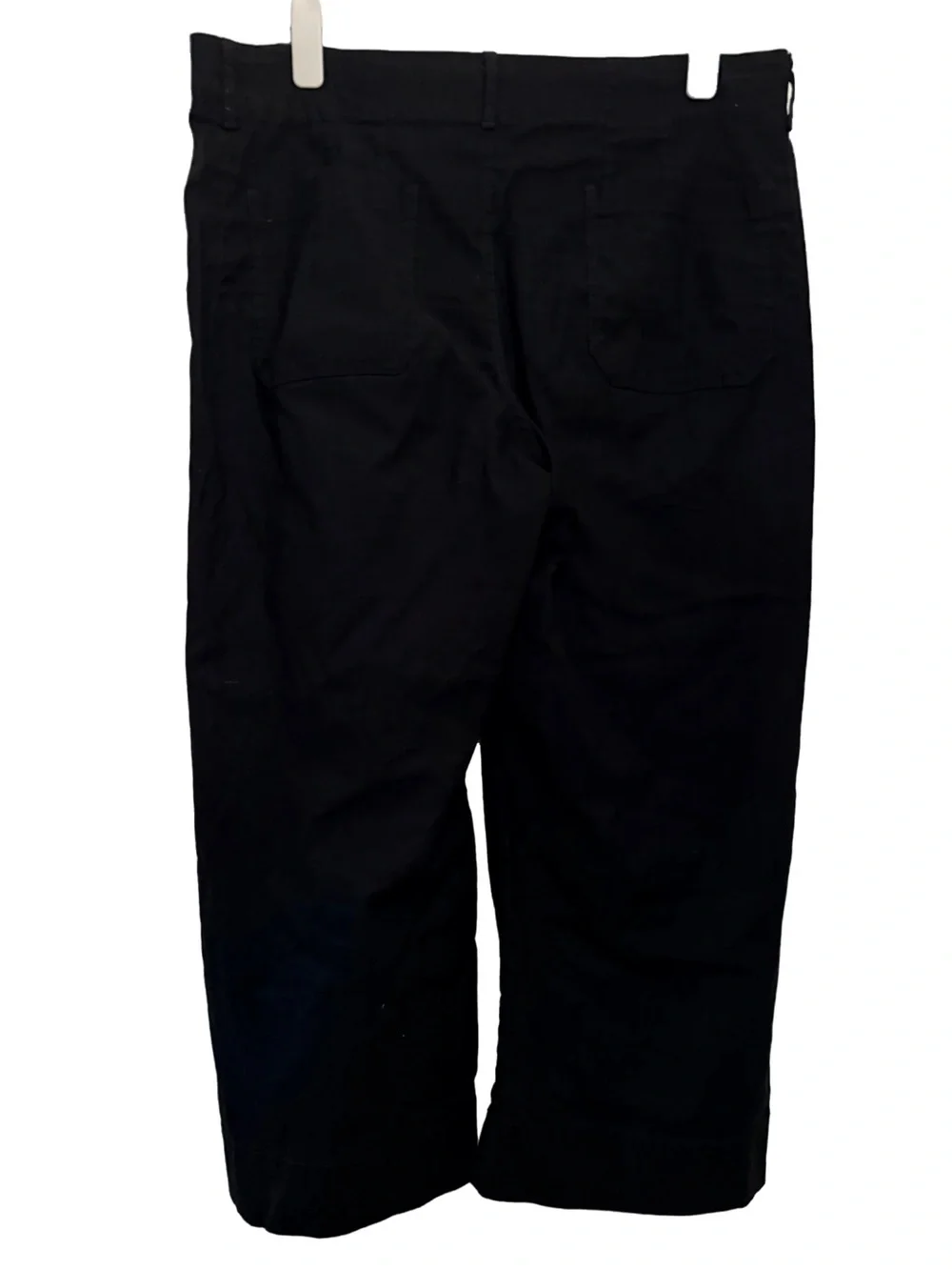 Maeve Colette High-Rise Wide-Leg Full-Length Pants Magic Fabric Sz 34 EUC black